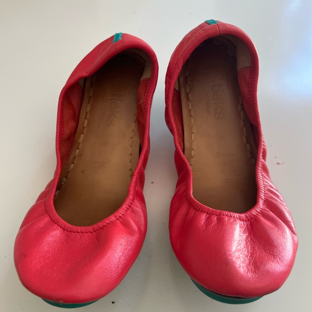 Tieks Flats Poppy - Adult Size 8